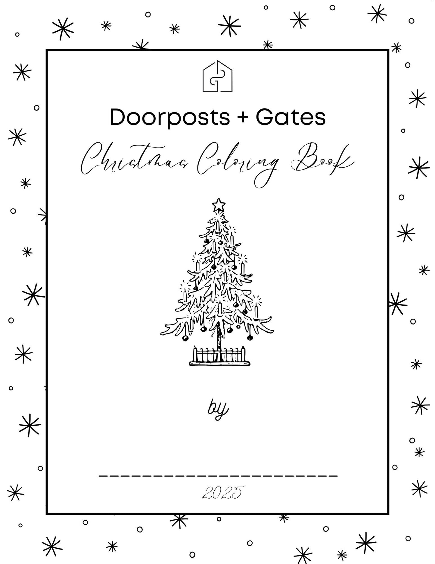 Christmas Coloring Pages (Digital Download)