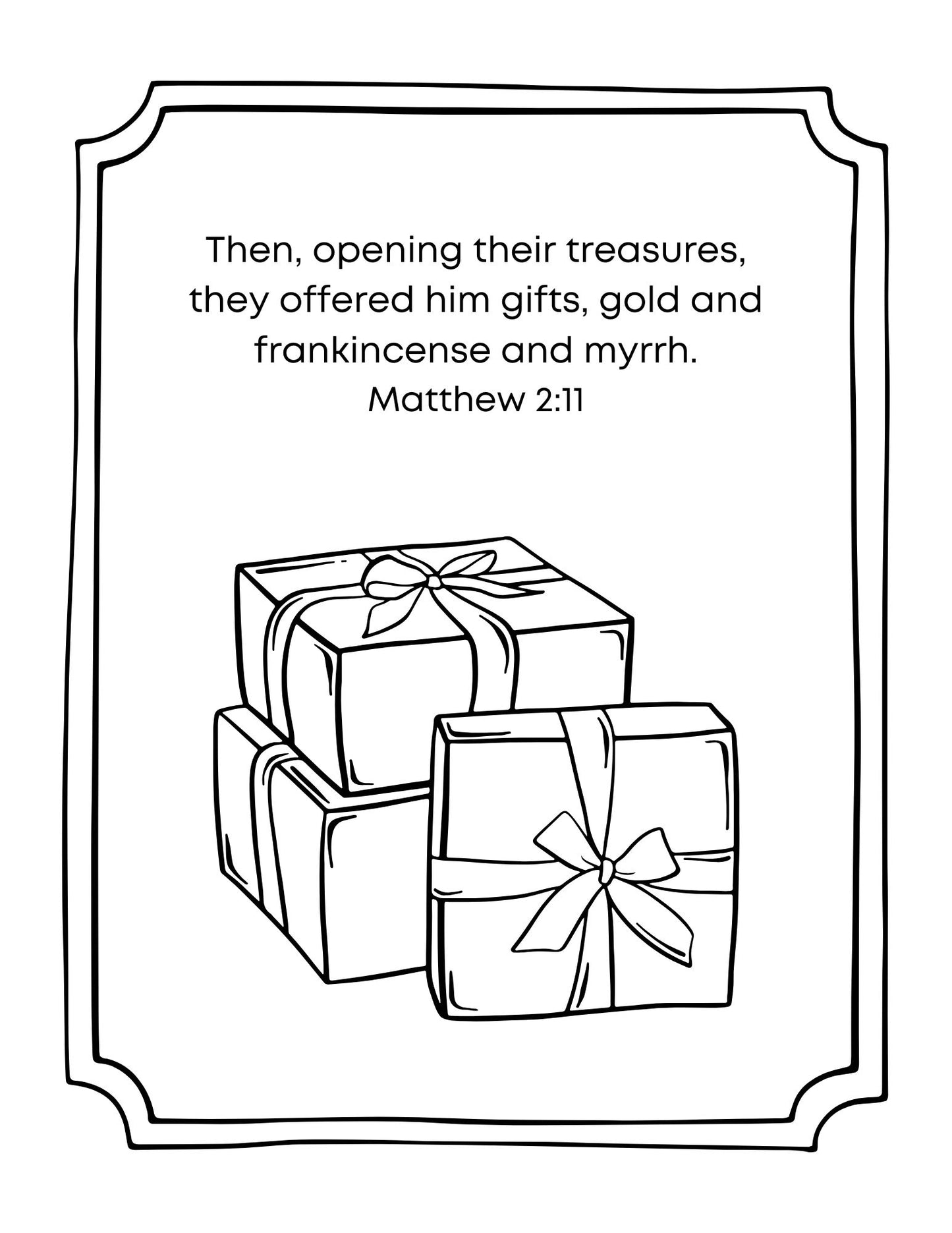 Christmas Coloring Pages (Digital Download)