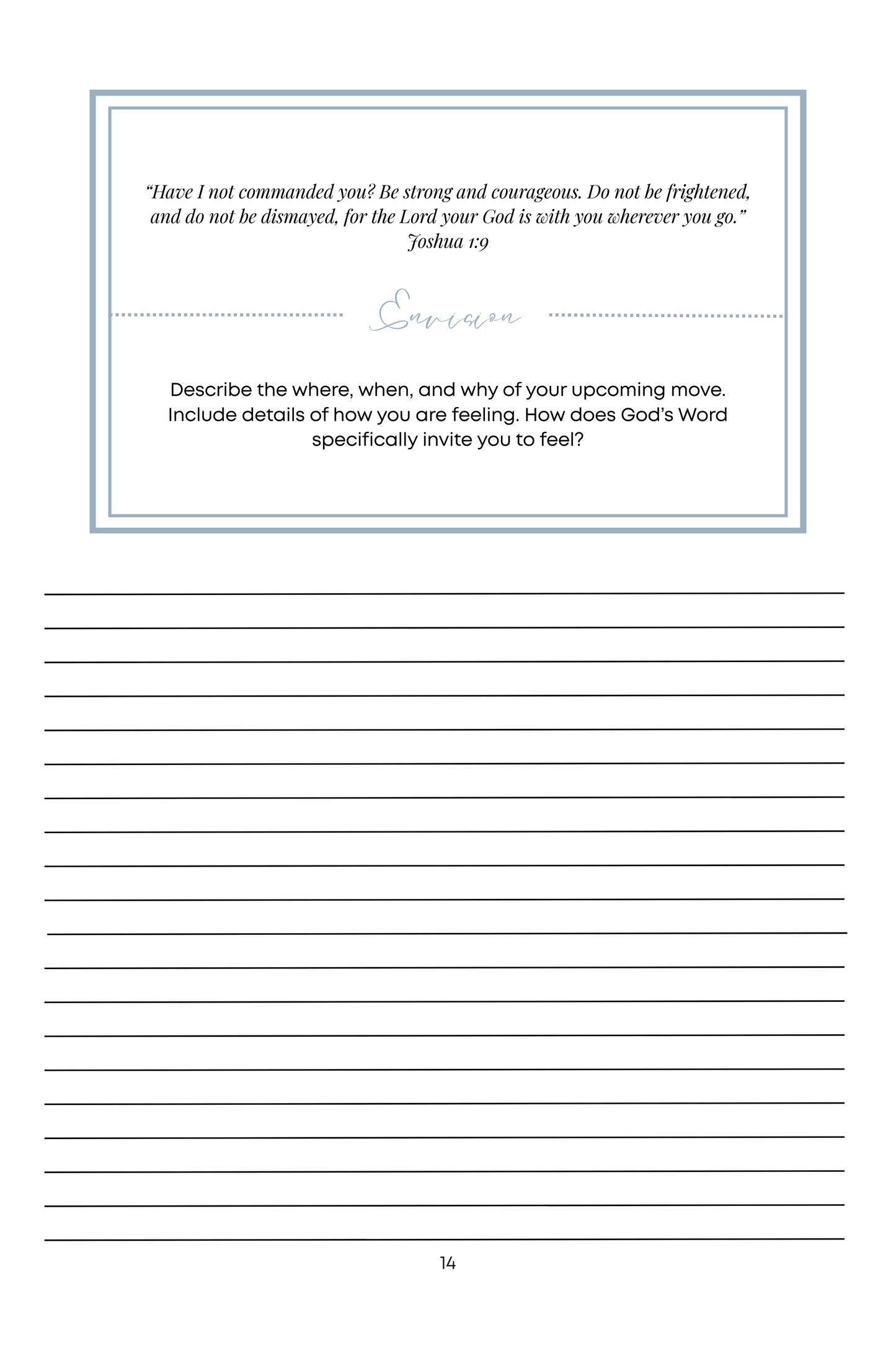 Blessings in Beginnings: A Guided Journal for Relocation