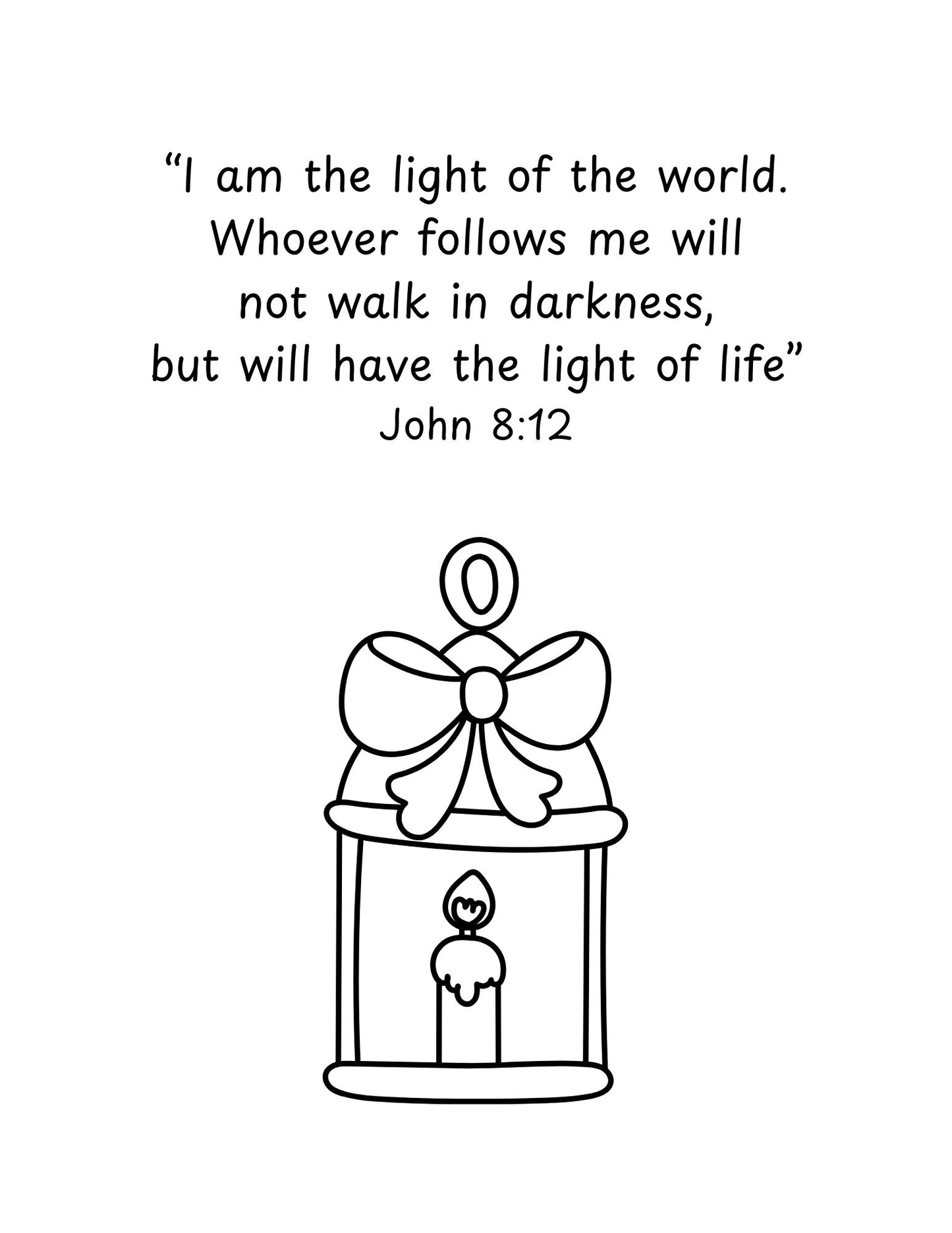 Christmas Coloring Pages (Digital Download)