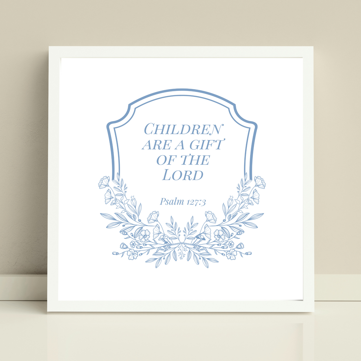 Psalm 127:3 w/Carolina Crest Digital