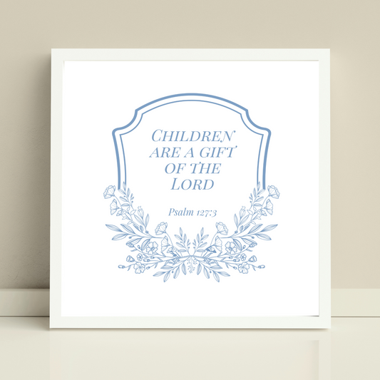 Psalm 127:3 w/Carolina Crest Digital