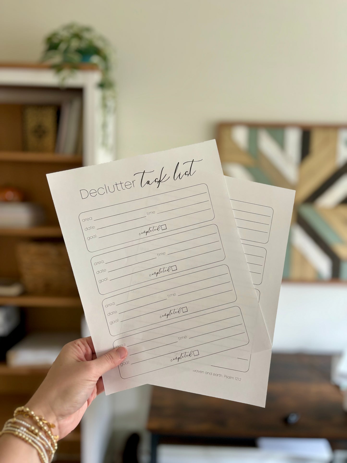 Declutter Task List