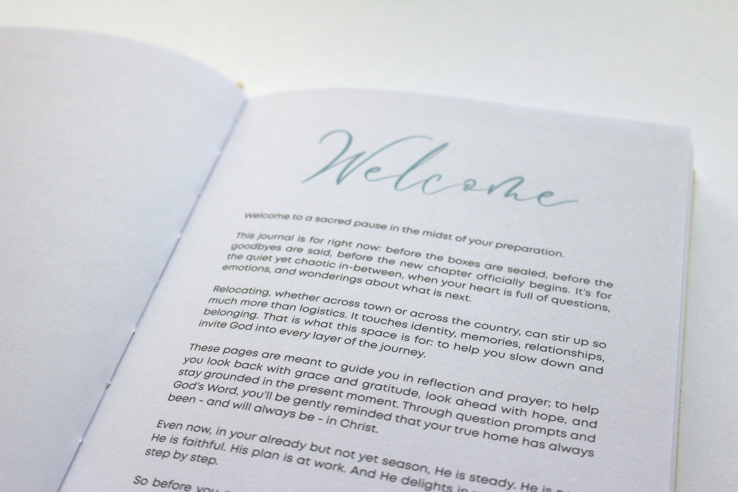 Blessings in Beginnings: A Guided Journal for Relocation