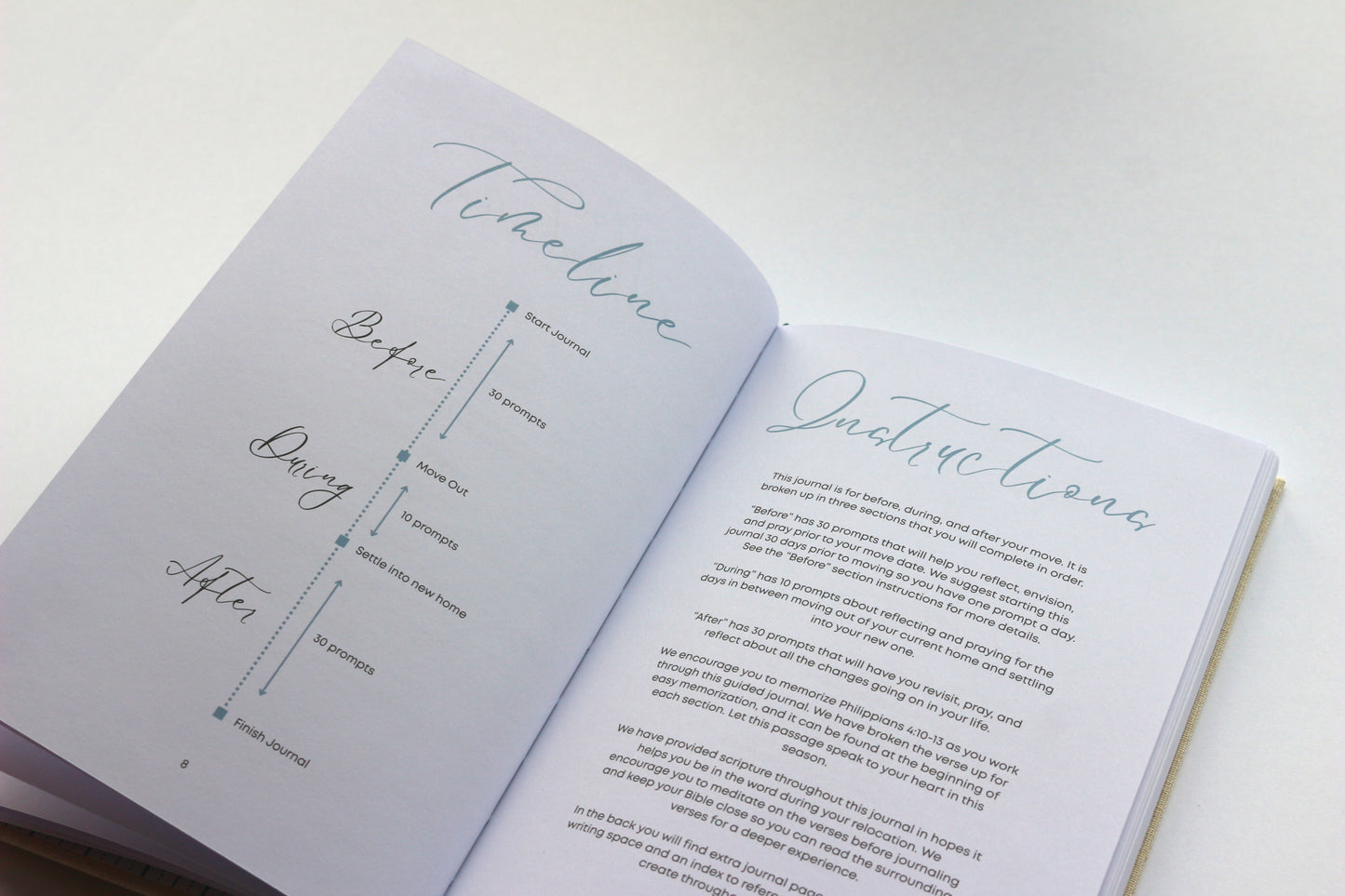 Blessings in Beginnings: A Guided Journal for Relocation