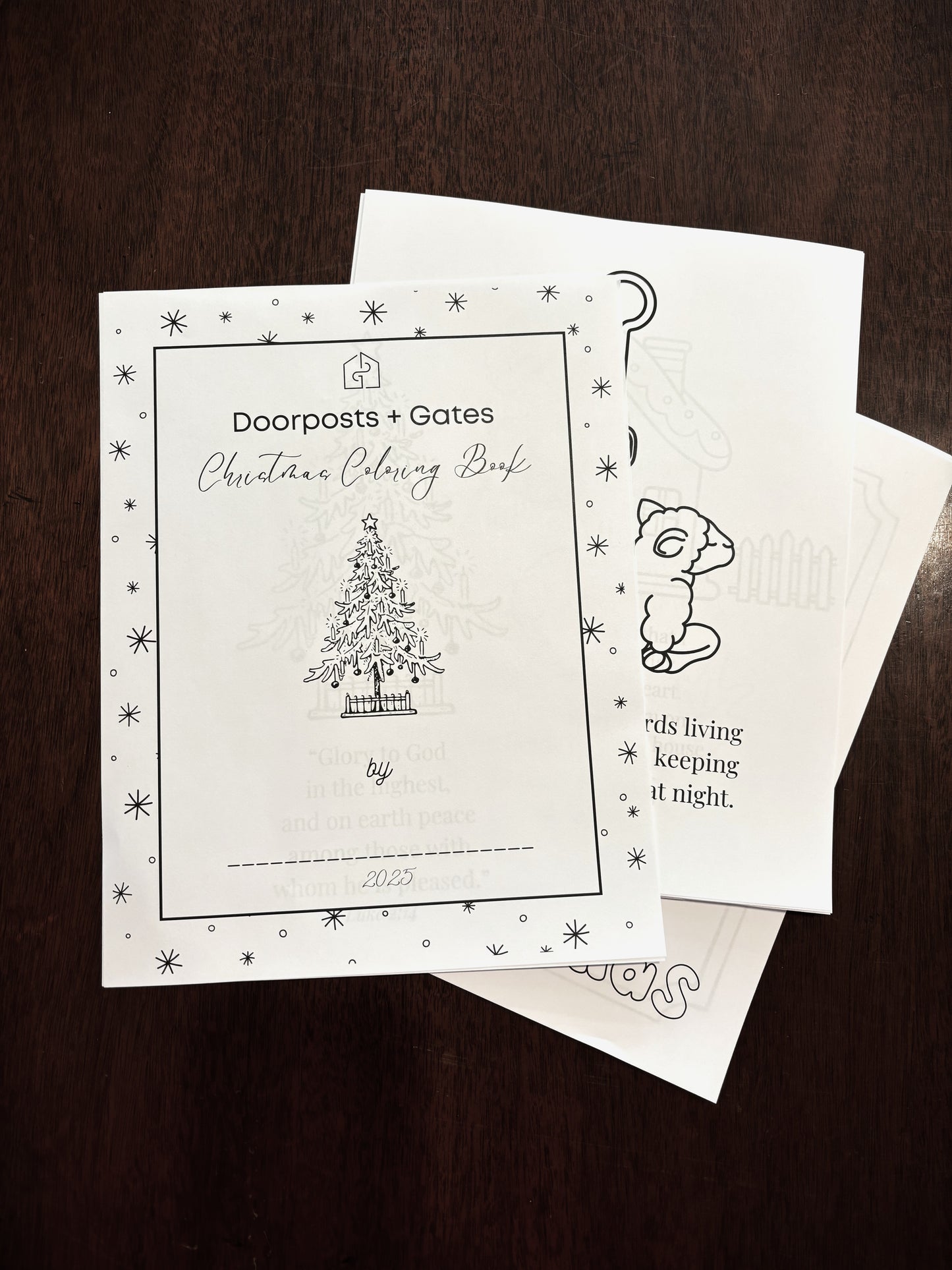 Christmas Coloring Pages (Digital Download)